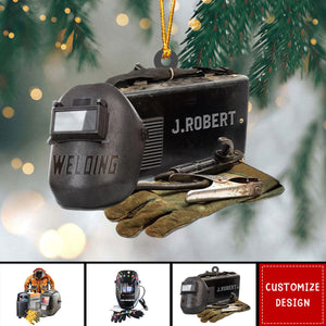 Personalized  Welder Ornament - 2024 New Release