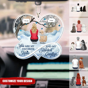 If Love Could Have Saved You - Memorial Gift For Pet Lovers Personalized Acrylic Car Hanger Ornament