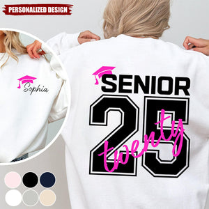 Personalized Class Of 25 Graduation Sweatshirt