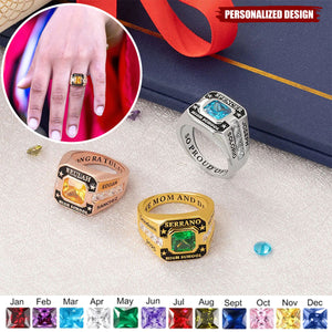 Personalized University/High Class Rings-Graduation Gift