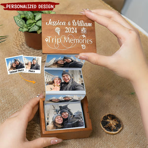 Adventure Memories - Personalized Wooden Photo Box