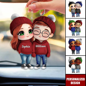 It's You And Me-Personalized Couple Car Ornament