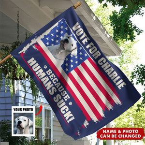 Make America Pawfect Again - Dog & Cat Personalized Flag - Gift For Pet Owners, Pet Lovers