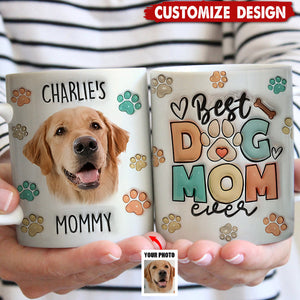 Personalized Dog Mom Mug - Gift For Dog Lovers