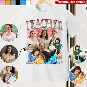 My Best Teacher-Personalized Photo T-Shirt