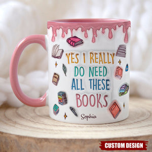 Just A Girl Who Loves Books - Personalized Reading Mug