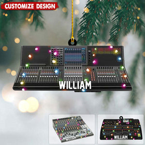 Personalized Audio Engineer Ornament, Gifts For Sound Engineer - 2024 New Release