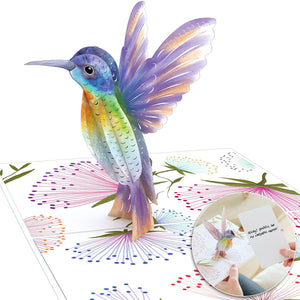 Mother's Day Hummingbird Pop-Up Card