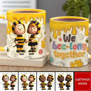 We Bee long Together-Personalized Mug-Gifts For Couple