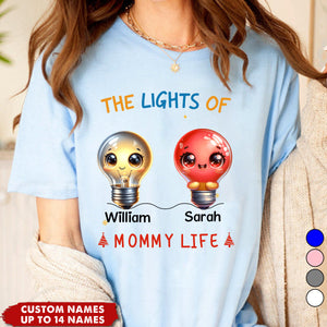 Personalized Gift For Grandma The Lights of life Shirt