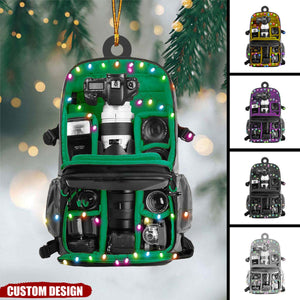 Personalized Camera Christmas Ornaments - 2024 New Release