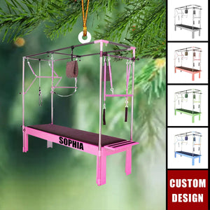 2024 New Release Personalized Pilates Equipment Christmas Ornament - Gift For Pilates Lover