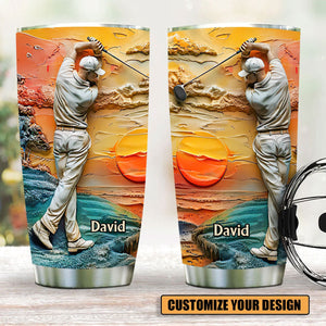 Golf Is My Life - Personalized Golf Tumbler