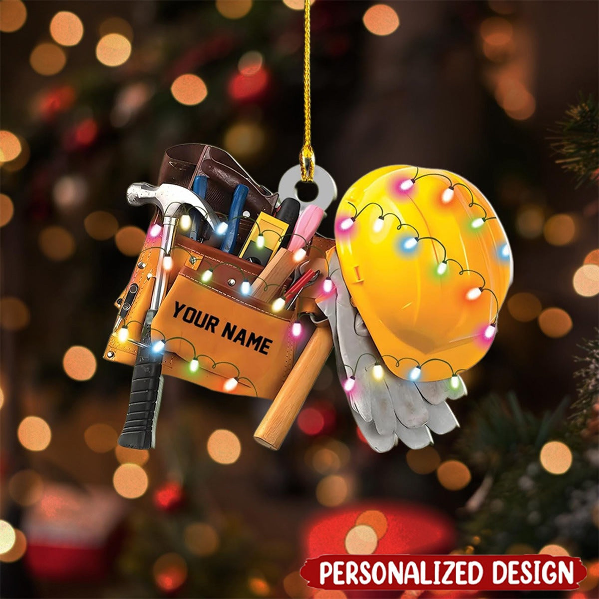 2024 New Release Personalized Mechanic Christmas Ornament-Gift For Mechanic Worker Lover