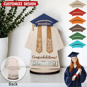 2025 Graduation Gown Money Holder Frame