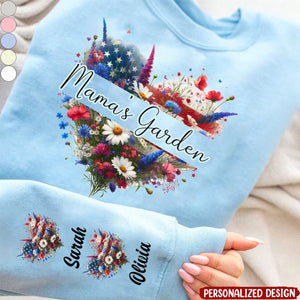 4th Of July Gigi's Garden Personalized Sweatshirt