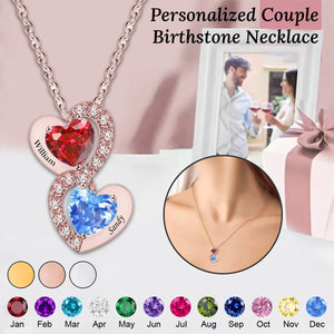 Every Beat Of My Heart-Personalized Birthstone Necklace