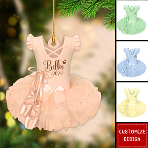 Personalized Ballet Christmas Ornament, Gift for Ballet Dancers, Ballerina - 2024 New Release