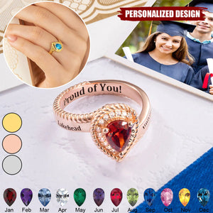 Personalized Class Ring-High School/University Graduation Gift