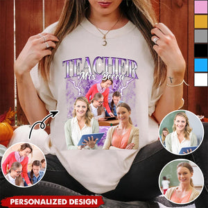 My Best Teacher-Personalized Photo T-Shirt