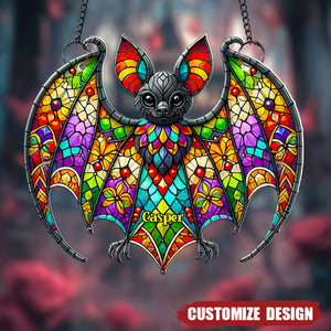 Exquisite Bat Acrylic Suncatcher Ornament  - Personalized Gifts For Halloween