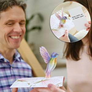 Mother's Day Hummingbird Pop-Up Card