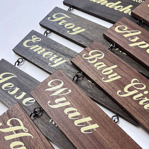 Personalized Wooden Family Tree Sign - Gift For Grandma