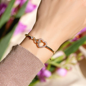 Mother & Daughter – Infinity Heart Bracelet