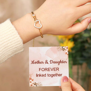 Mother & Daughter – Infinity Heart Bracelet