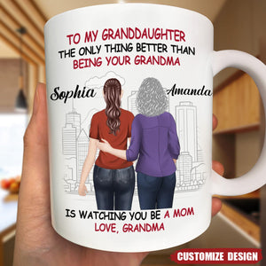 We Are Proud Of You Daughter - Personalized Coffee Mug - 2024 New Release