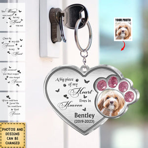 Personalized Acrylic Keychain-Memorial Gift Idea For Pet Lover