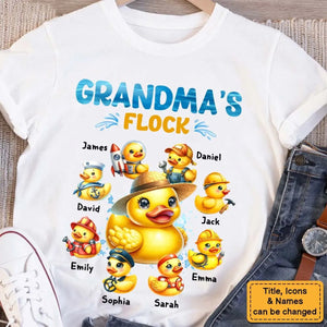 Personalized Grandma Duck Shirt - Gift For Grandma