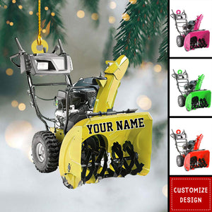 Personalized Snow Blowers Ornament - 2024 New Release