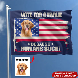 Make America Pawfect Again - Dog & Cat Personalized Flag - Gift For Pet Owners, Pet Lovers