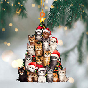 Cats Acrylic Ornament - Gift For Cat Lovers - 2024 New Release