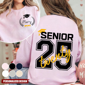 Personalized Class Of 25 Graduation Sweatshirt