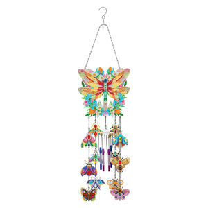 DIY Diamond Painting Double Sided 3D Wind Chime Pendant Hanging Kit