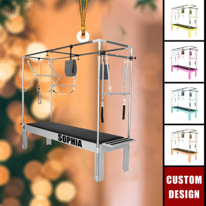 2024 New Release Personalized Pilates Equipment Christmas Ornament - Gift For Pilates Lover