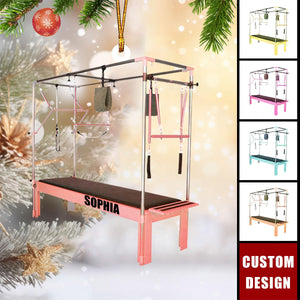 2024 New Release Personalized Pilates Equipment Christmas Ornament - Gift For Pilates Lover