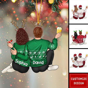 Personalized Couple Christmas Ornament - 2024 New Release