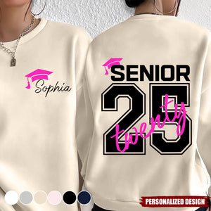 Personalized Class Of 25 Graduation Sweatshirt