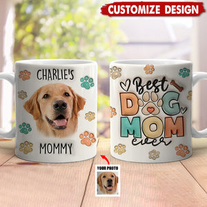 Personalized Dog Mom Mug - Gift For Dog Lovers