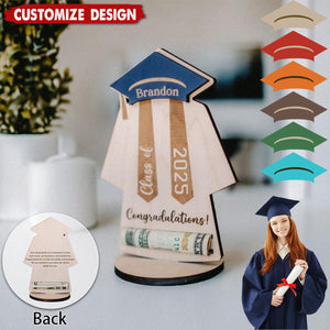 2025 Graduation Gown Money Holder Frame