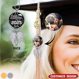 Happy Graduation - Personalized Graduation Wings Ornament