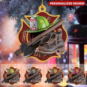 Personalized Firefighter Uniform Ornament-Gifts For Firefighter-2024 New Release