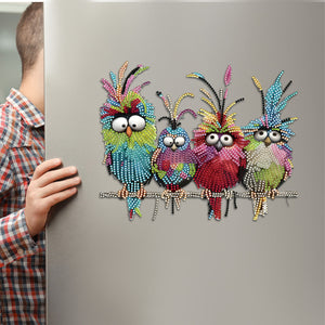 Colorful Bird Decal - Gift Bird Lovers