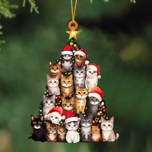 Cats Acrylic Ornament - Gift For Cat Lovers - 2024 New Release