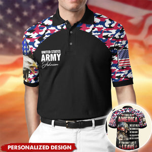 Pround Of Police-Personalized 3D Polo Shirt-Gifts For Police