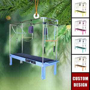 2024 New Release Personalized Pilates Equipment Christmas Ornament - Gift For Pilates Lover