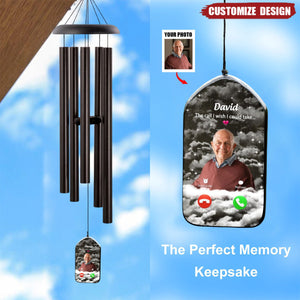 The Call I Wish I Could Take Memorial Wind Chimes